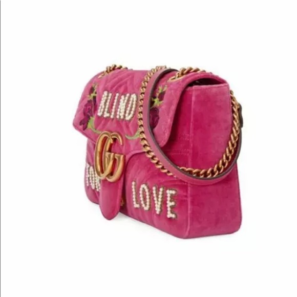 Gucci Blind For Love Marmont Purse - Picture 11 of 16